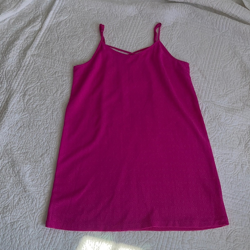 Skies are Blue beautiful hot pink sundress